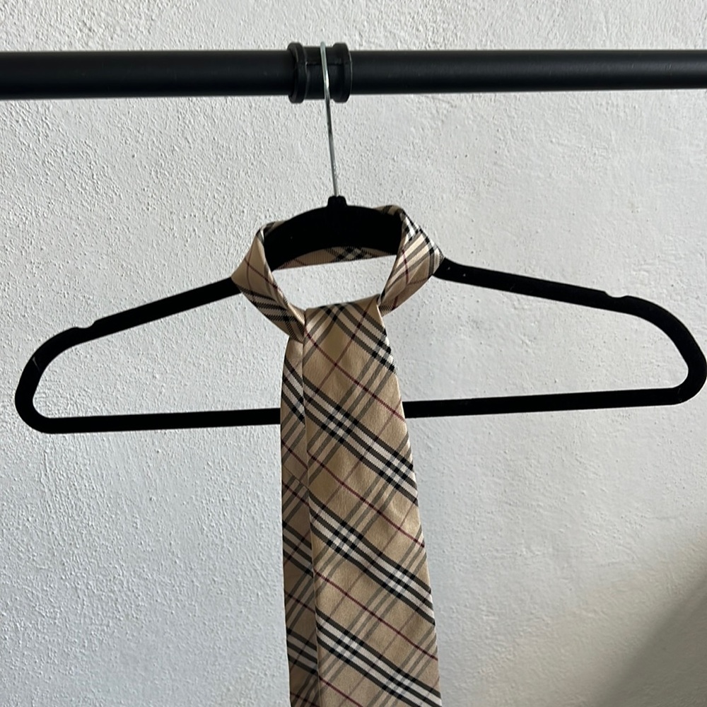 Authentic Vintage Burberry Tie